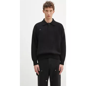 Dámský svetr Kašmírový svetr Pangaia černá barva, hřejivý, 10001268, S, 99X