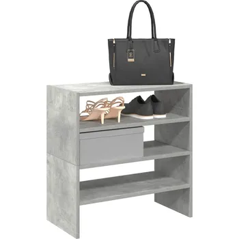 Botník Stohovatelné botníky 2 ks betonově šedá 60x30x30,5 cm