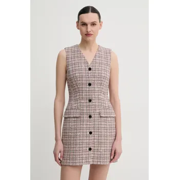 Dámské šaty Šaty Theory P0104609 růžová 30A, vel. 32