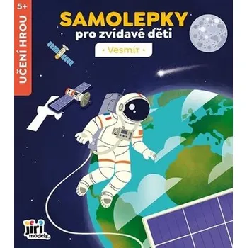 omalovánky Samolepky pro zvídavé děti Vesmír