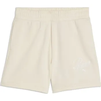 Dámské kraťasy Dámské šortky Ess Script High-Waist Shorts 5 White L