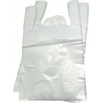 Nákupní taška Na jedno použití Igelitové Tašky Lumarko 25x45 cm 150 kusů