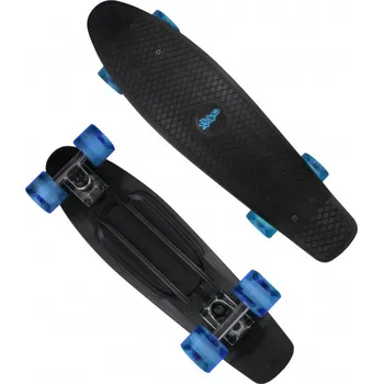 Skateboard Muuwmi NoRules Skateboard ABEC 5 FUN černo modrý