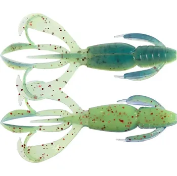 Umělá nástraha Gumová nástraha Keitech Crazy Flapper&nbsp;3,6'' 9cm Violet Chart Red FLK. EA20T (7ks)