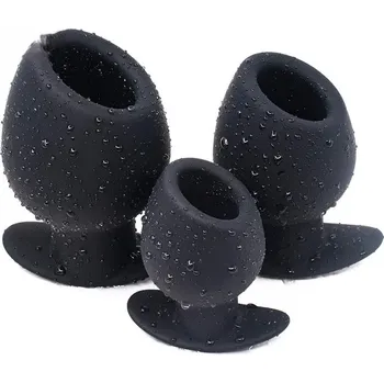 Anální kolík Anální Tunel silikonový - M