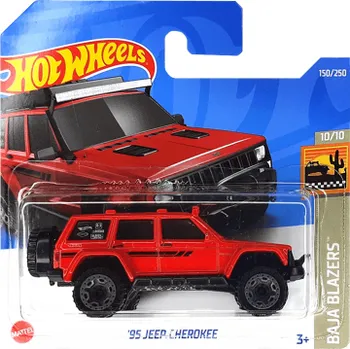 auto na autodráhu Hot Wheels 95 Jeep Cherokee Red