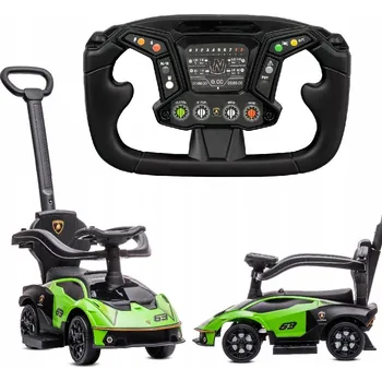 Odrážedlo Odrážedlo Lamborghini pro děti od jednoho roku zelená