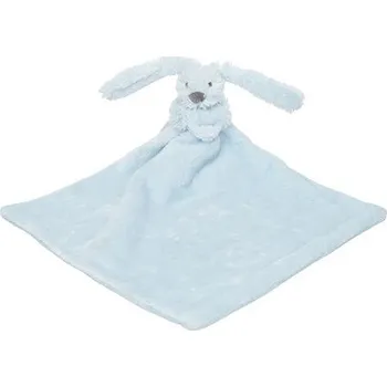 Hračka pro nejmenší HAPPY HORSE Mini Králíček Richie s dečkou Modrý