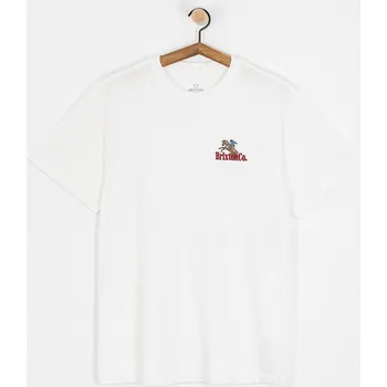 Pánské tričko Brixton Inwood Stt (white) XL, bílá