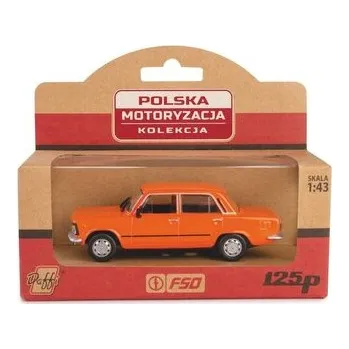 Fiat 125p MR pomarańczowy