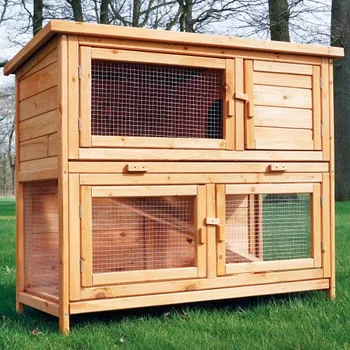 Chov hospodářského zvířete Dřevěná králíkárna STRAKONICE, 1040x550x940 mm
