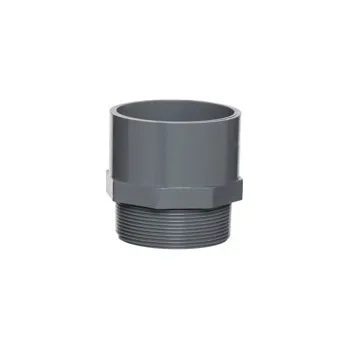 Fitinka PVC tvarovka - přechodka, vnější závit, 25mm x 3/4"