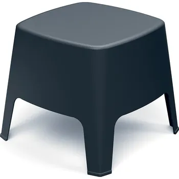 Konferenční stolek Zahradní odkládací stolek MILANES 48,5x48,5x42 cm šedý