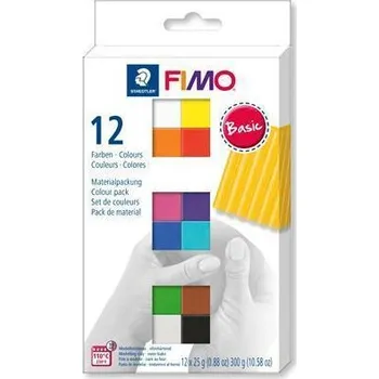 Modelovací hmota FIMO® soft sada 12 barev 25 g BASIC