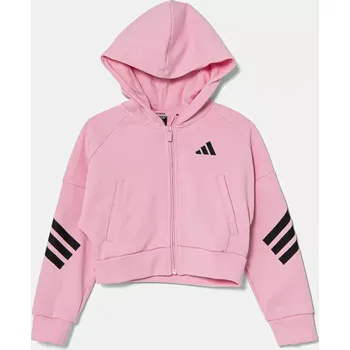 Dívčí mikina Dětská mikina adidas JD1300 růžová 30X, vel. 164