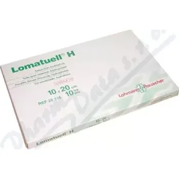 Lék na kožní problémy, vlasy a nehty Tyl mastný Lomatuell H 10x20cm sterilní 10ks