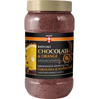 Koupelová sůl PALACIO Čokoláda & pomeranč koupelová sůl, 1200 g