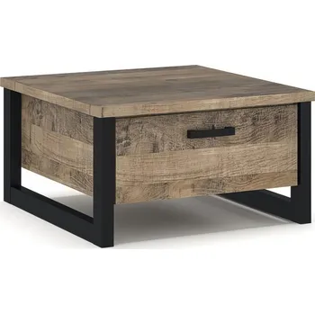 Konferenční stolek Konferenční stolek se zásuvkami BARDARO dub grange/černá