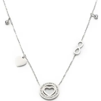 Náhrdelník BRUNOshop.cz Náhrdelník VĚČNÁ LÁSKA s kamínky