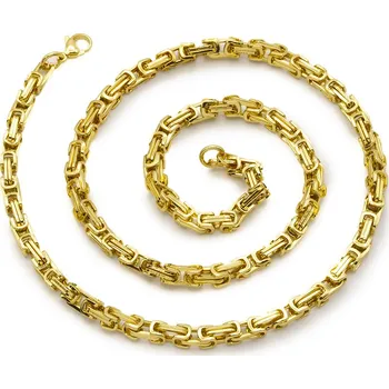 Řetízek BRUNOshop.cz Náhrdelník BYZANTSKÝ VZOR GOLD 55/0,5 cm