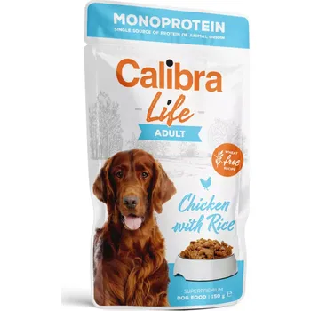 Krmivo pro psa Calibra Dog Life kapsa Adult Chicken 10x150g