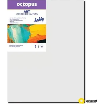Malířské plátno Malířské plátno OCTOPUS Hobby - 35 x 50 cm - 280 g/m2