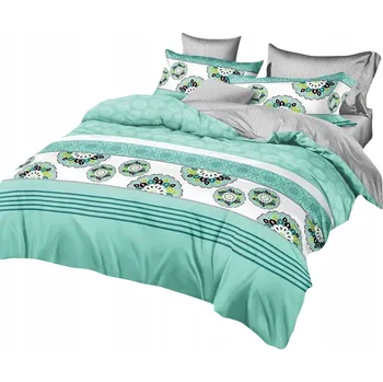 Povlečení POVLEČENÍ BAVLNA 160x200 SYNTETICKÁ BAVLNA 2 POVLAKY NA POLŠTÁŘE