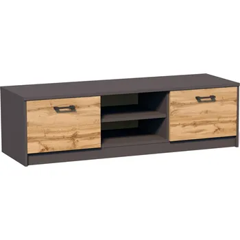 Televizní stolek TV stolek MARK 028 grafit/dub wotan