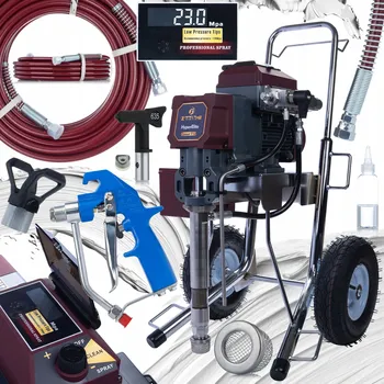 Malířská stříkací pistole Zenthril Comet T LP pístová 3500W 230 bar hadice 15m