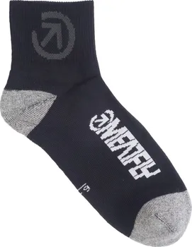 Dámské ponožky Unisex ponožky Meatfly Middle černá M