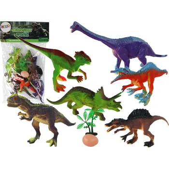 Figurka LEAN Toys Sada 6 figurek dinosaurů a doplňků