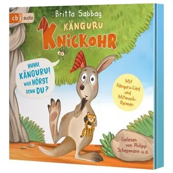 První čtění Känguru Knickohr - Huhu, Känguru! Was hörst denn du? - Sabbag, Britta [DE] (2025, CD, cbj audio)
