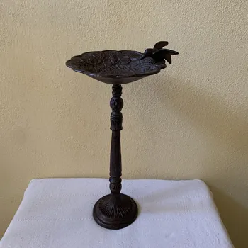 pítko pro ptáky ZAHRADNÍ LITINOVÉ PÍTKO PRO PTÁKY 40 cm