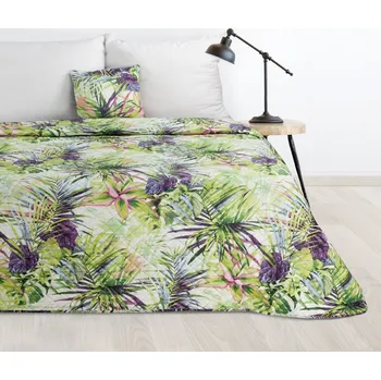 Přehoz na lůžko PŘEHOZ NA POSTEL D91 ROMMY 200X220 CM LISTY