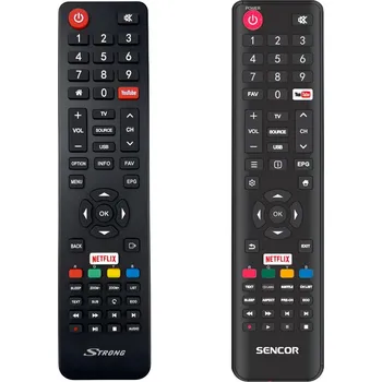 Dálkový ovladač SENCOR SLE43FS600TCS, SLE43US600TCS, SLE49US600TCS, SLE55US600TCS - originální dálkový ovladač
