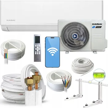 Klimatizace Nástěnná klimatizace KAISAI ICE White 7kW pro domácnost – výkonná sada