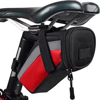 brašna na kolo Cyklistická brašna pod sedlo B-SOUL T47Č (Červená cyklistická brašna pod sedlo )