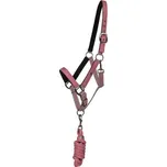 Ohlávkový set QHP S/S 2025 Flamingo, růžový - vel. Full