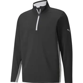 Puma Gamer 1/4 Zip pánská mikina, černá pánské, XS