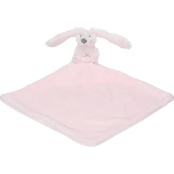 Hračka pro nejmenší HAPPY HORSE Mini Králíček Richie s dečkou Růžový