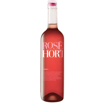 Víno Merlot rosé pozdní sběr, 2024, Hort, suché, O,75 l