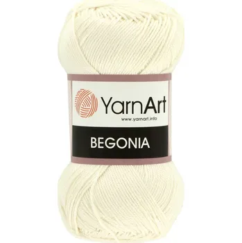 Galanterie YarnArt Begonia 6282 krémová