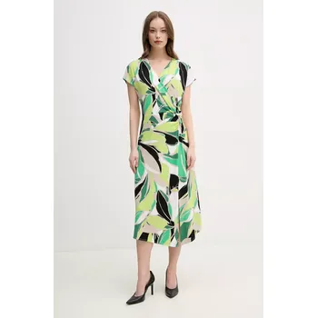 Dámské šaty Šaty Joseph Ribkoff zelená barva, midi, 241201 77X, vel. 40