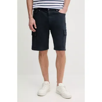 Pánské kraťasy Kraťasy Pepe Jeans GYMDIGO FIVE POCKETS CARGO SHORT pánské, tmavomodrá barva, PM801177 59X, vel. 31