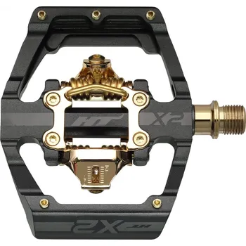 Pedál na kolo Platformové pedály HT HT-X2-SX Olympic černé