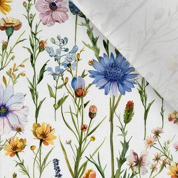 Bavlna premium NELA luční květiny Wendy