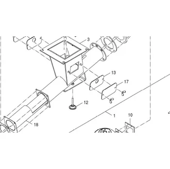 Kotel Dakon Noha hořáku DAKON DOR 5N 8738107410
