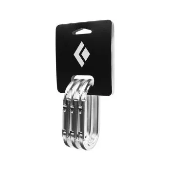 Jištění Karabina Black Diamond OVAL 3 PACK one-size