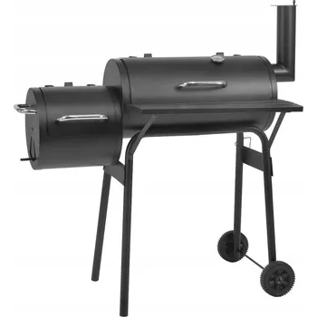 Zahradní gril Gril na dřevěné uhlí Hecht 112 x 63 cm