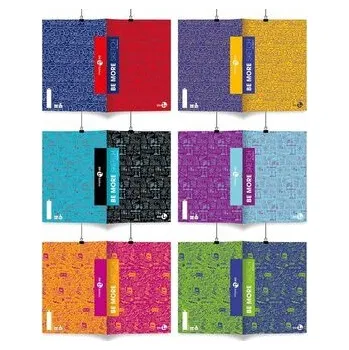 Set školních potřeb Zeszyt A4/96K kratka Be More Sketch (10szt)